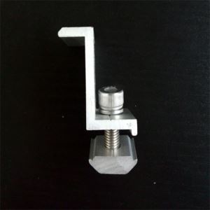 Abrazadera del panel solar Montaje del panel solar Abrazaderas de extremo Sistema de bastidor