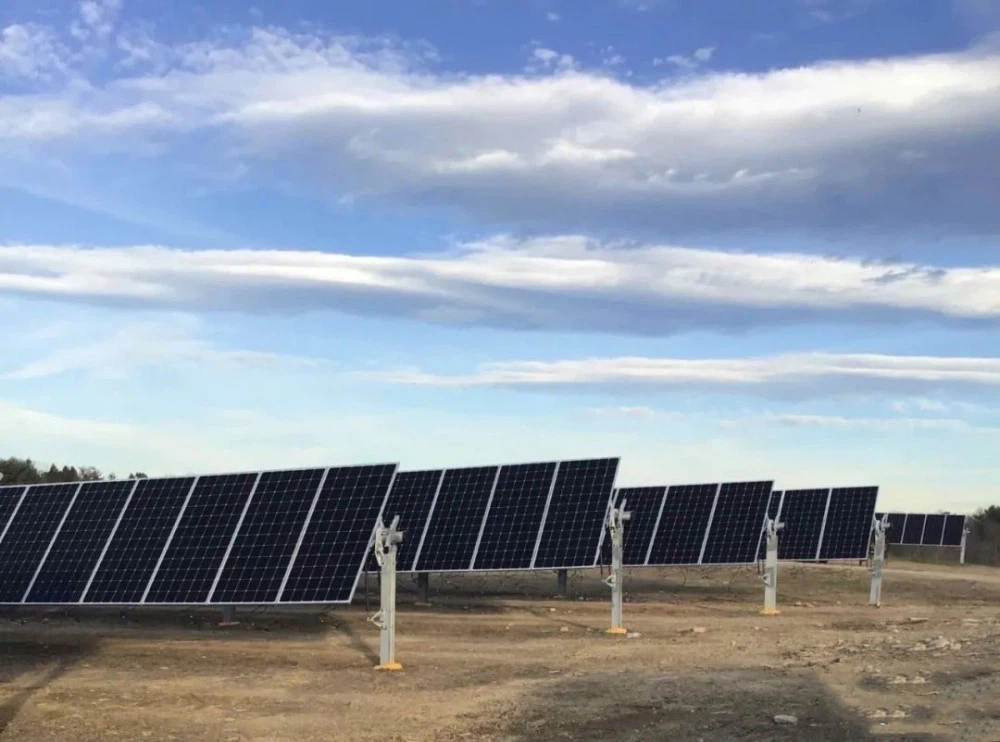 Solar ground mounting