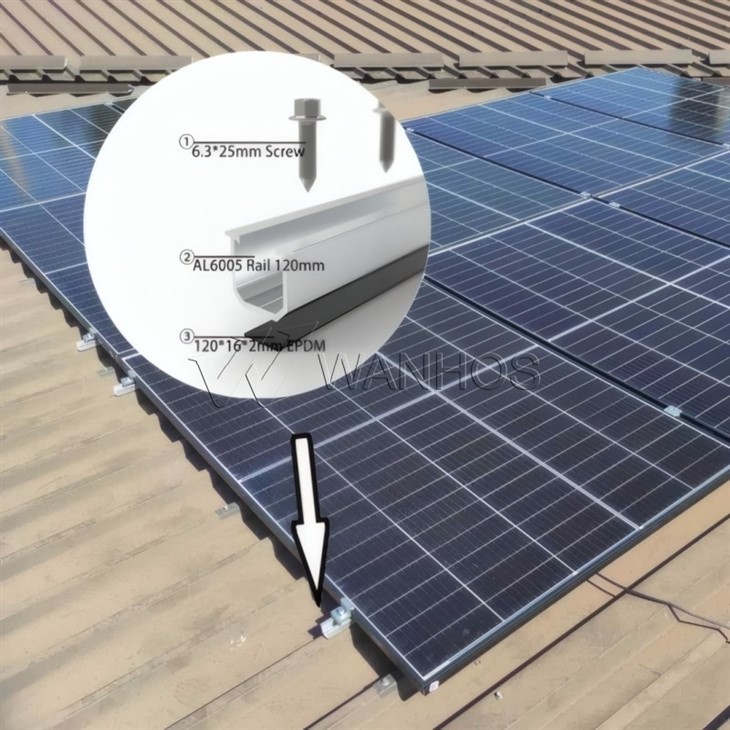 parameter of short rail solar structure