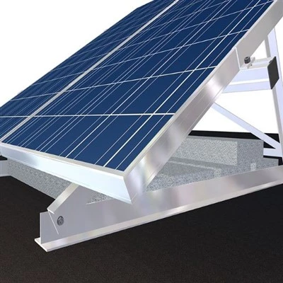 Sistema de montaje fotovoltaico con balasto