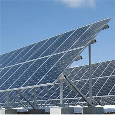 Soporte terrestre para paneles solares