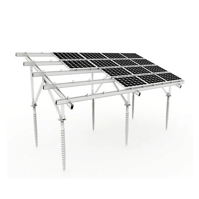 Sistema fotovoltaico montado en el suelo