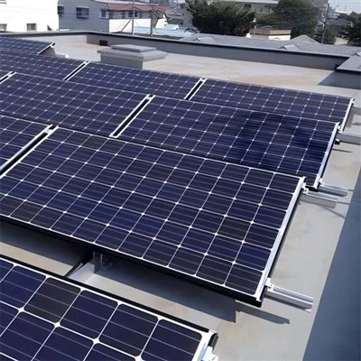 Estructura del panel solar de bastidor de techo