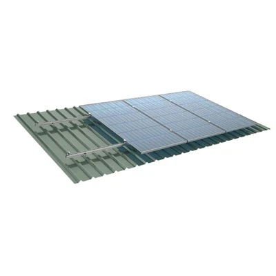 Montas de techo de metal de panel solar