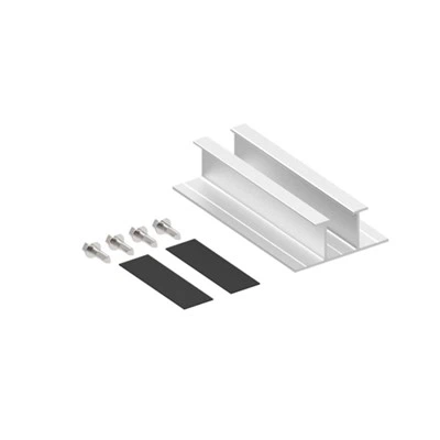Sistema de montaje en riel de panel solar