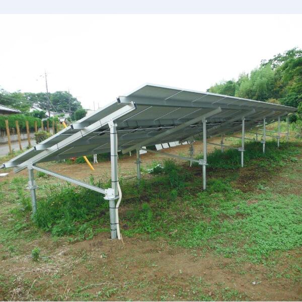 Estructura de aluminio anodizado para el sistema de montaje en tierra Instaladores solares Massachusetts Solar Power Nc