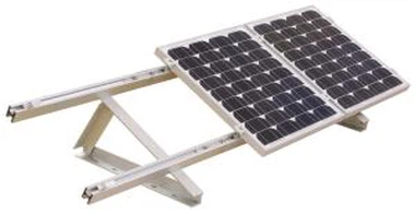 Sistema de montaje solar de techo plano Fold Tri-soporte