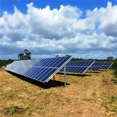 Sistema de montaje de acero C energía solar