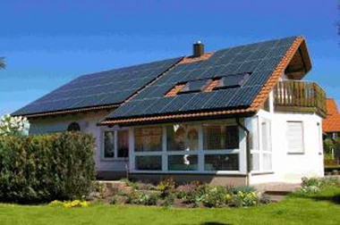 Sistema de energía solar para casas pequeñas