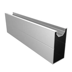 Empalme de riel de aluminio para sistema de tierra solar