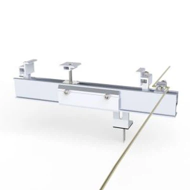 Sistema de montaje solar fotovoltaico con riel de aluminio L Foot