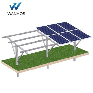 Soportes de sistema de montaje en tierra de pila solar