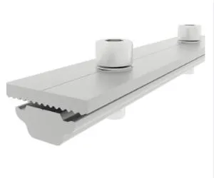 Kit de empalme de riel fotovoltaico Conectores de riel solar