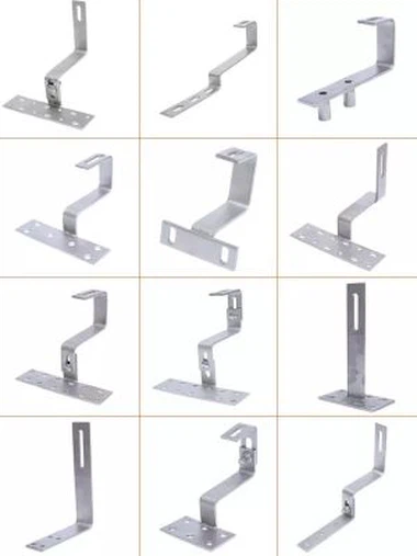 Accesorios de soporte solar Gancho para techo de teja esmaltada