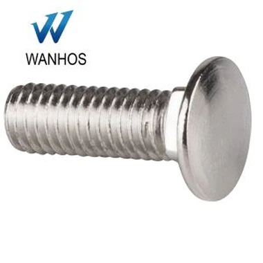 El acero inoxidable del perno de carro de la energía solar SUS304 A2 China sujeta la fábrica galvanizada de los fabricantes