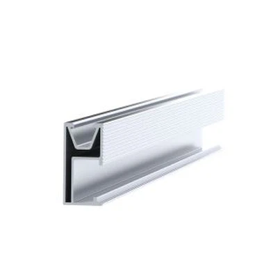 Carril de aluminio de montaje fotovoltaico solar