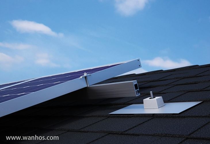 5Kw Solar Power Roof Support Mounting Rack