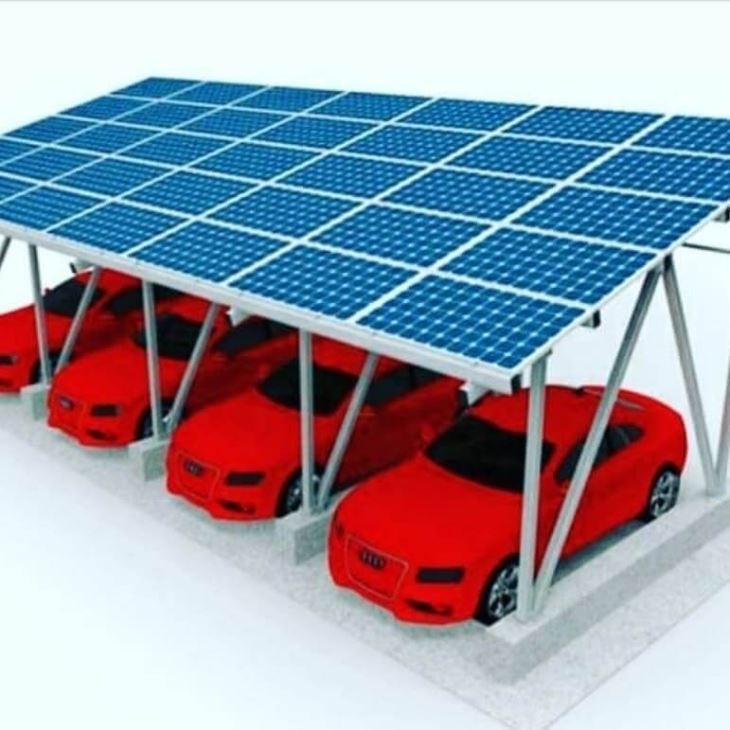 Aluminum Carport Solar Mounting System China Manufacture