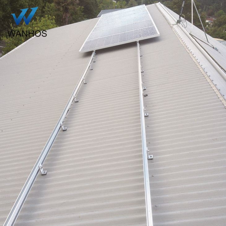 5Kw 10Kw Hogar techo inclinado Estructura de montaje solar Energía solar en red Sistema de energía solar Kit de panel solar para el hogar