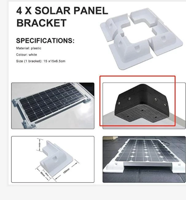 ABS material Bracket for Solar panel (01)