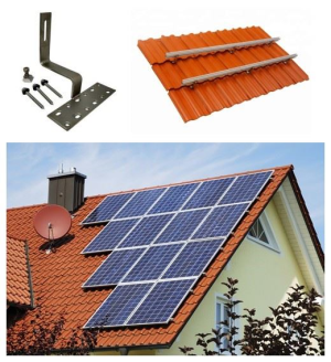 Precio competitivo 304 gancho de techo solar