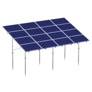 Montaje de matriz de tierra solar