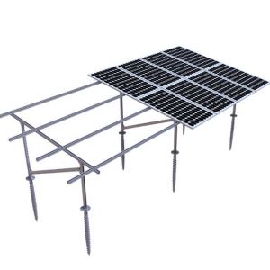 Sistema de montaje en tierra AL para sistema solar
