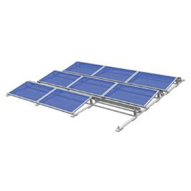 Sistemas de estanterías solares con balasto