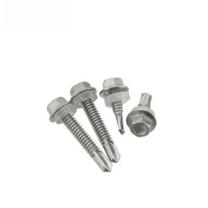 DIN7504K Tornillo de perforación de cabeza de brida hexagonal