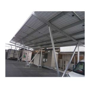 Precio de fábrica PV Panel Carport Solar Rack de montaje