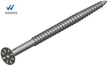 Pila de tornillo de tierra solar galvanizada en caliente