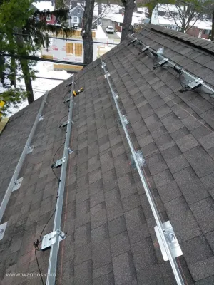 Solución de montaje solar de pitch Shingle Roof