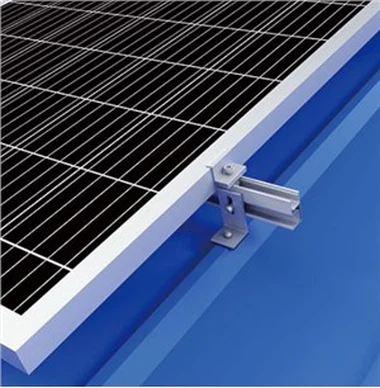 Riel de aluminio para montaje en techo de panel fotovoltaico