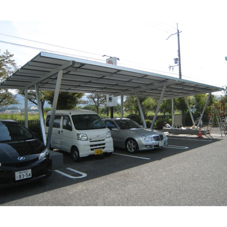 Estructura de aluminio solar Soporte para estacionamiento