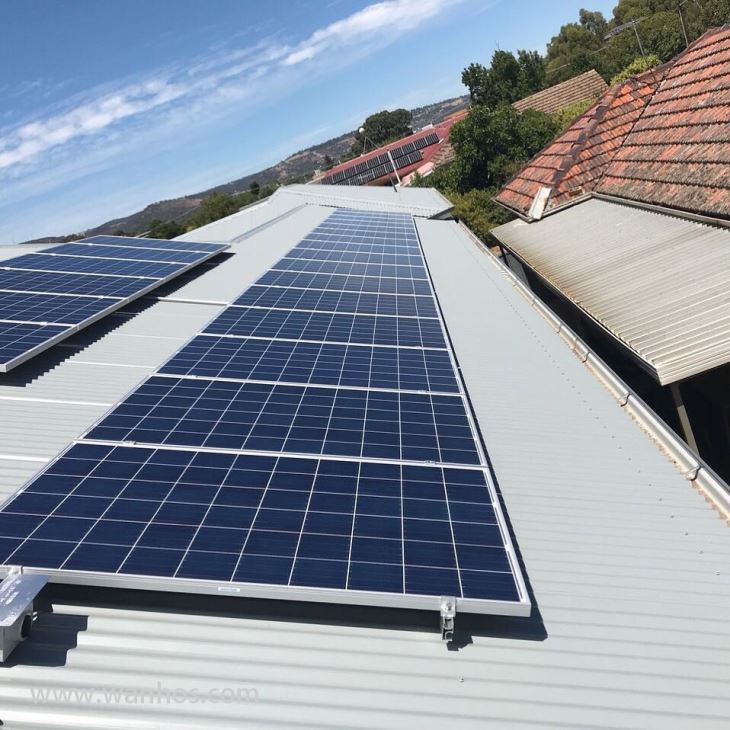 Sistema Solar 3Kw Sistema generador de techo