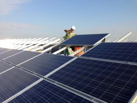 Solar Panel Ground Mounting Bracket Structure