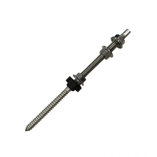 Solar Roof Structure Double Thread Wood Screw