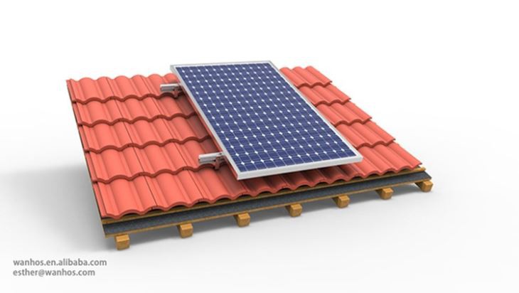 Solar Roof Tiles Panels Mounting Brackets Pv