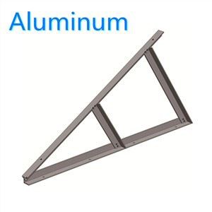 Soportes triangulares de aluminio para paneles solares