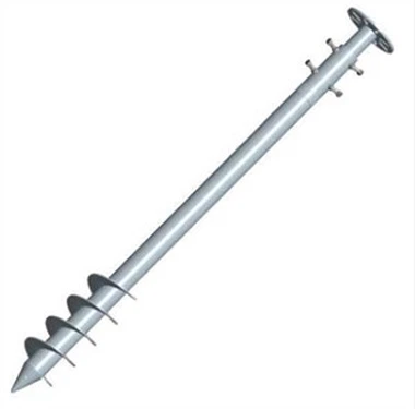Tornillos de tierra del sistema de montaje Solar Q235