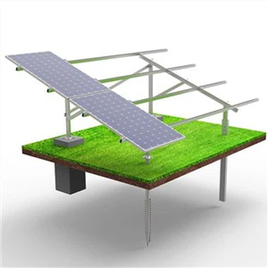 Solar de montaje en tierra con balasto