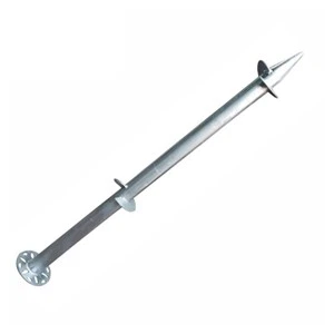 Hardware de montaje Sistema solar de tornillo de tierra de metal