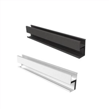 Carril de montaje del panel solar