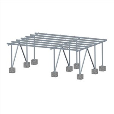 Estructura de estacionamiento solar