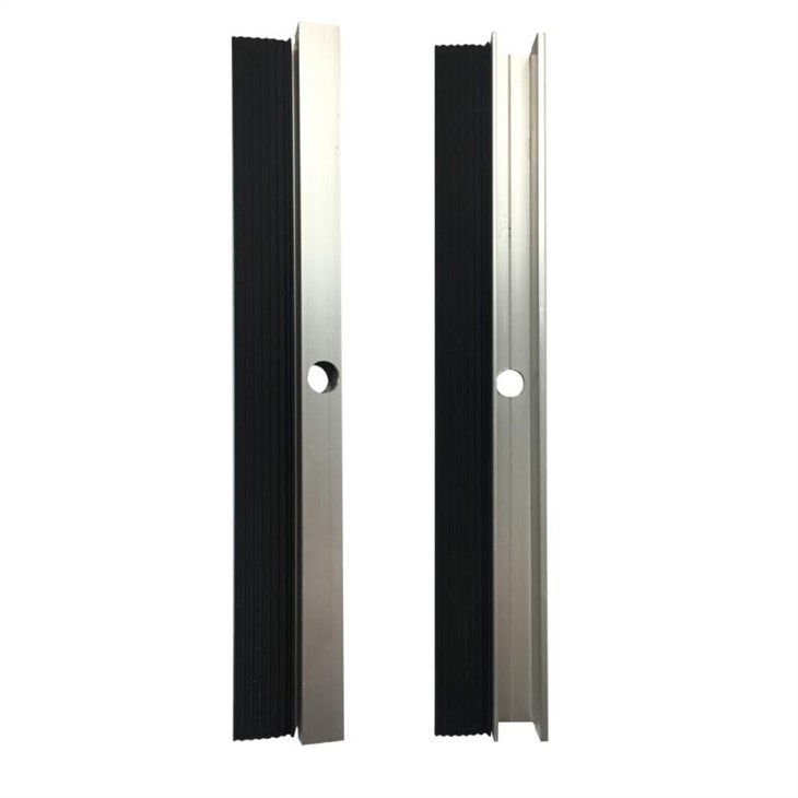 solar film end clamp