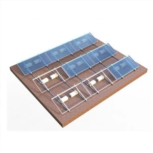 Sistemas de montaje de balasto solar de aluminio