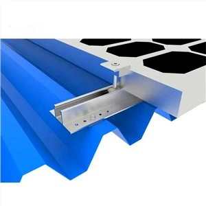 Mini riel para paneles solares